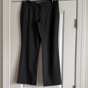 New York & Company Women's Wide Leg Pants in Charcoal Black